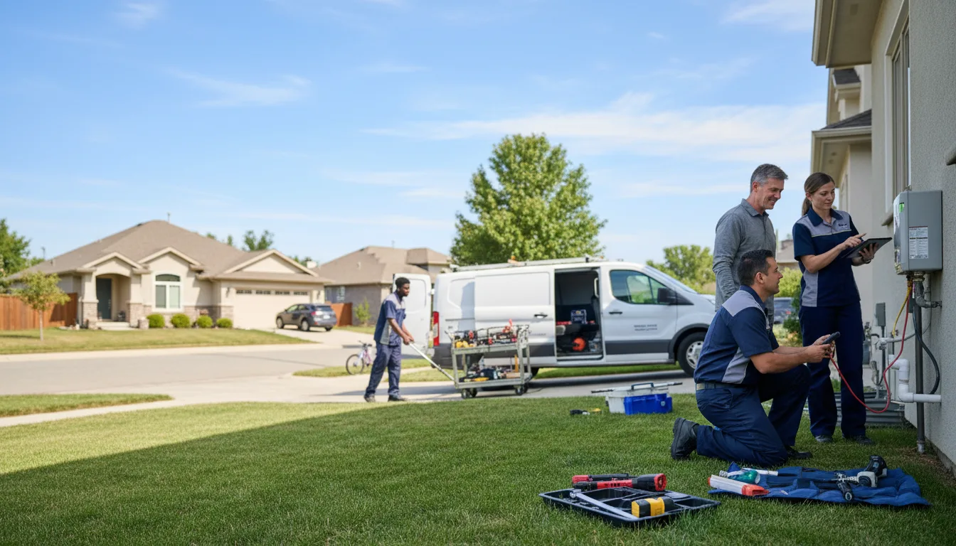 Tankless water heater service in Hill Afb, UT